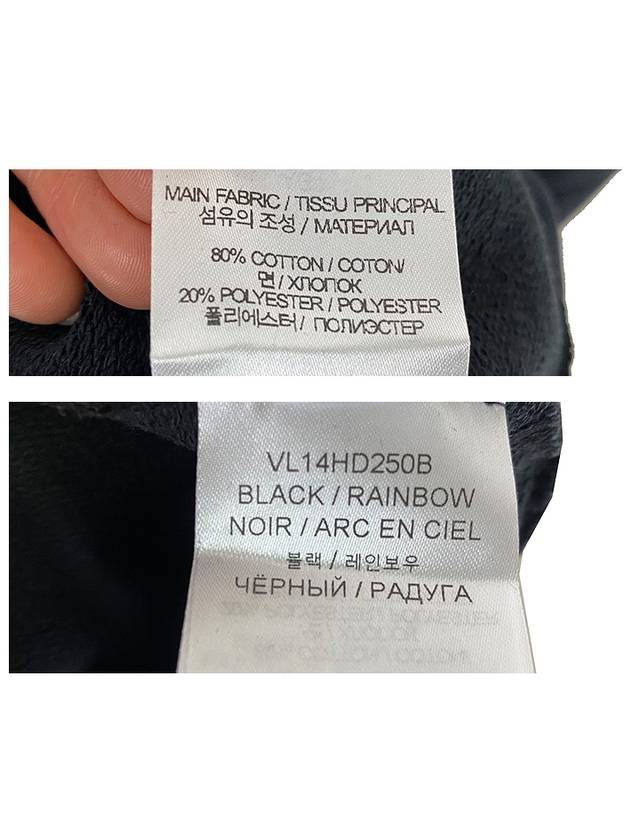 Rainbow Big Barcode Print Hoodie Black - VETEMENTS - BALAAN 11