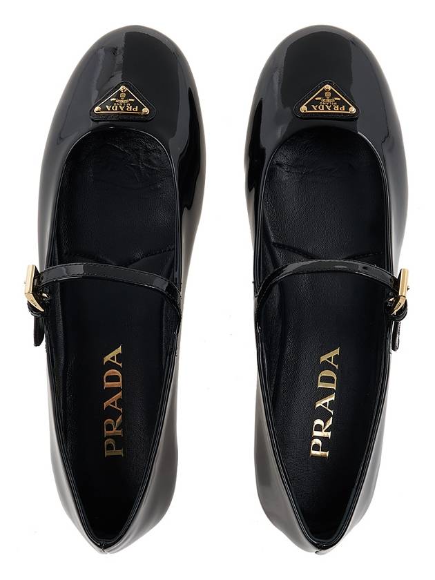 Patent Leather Ballerinas Black - PRADA - BALAAN 7