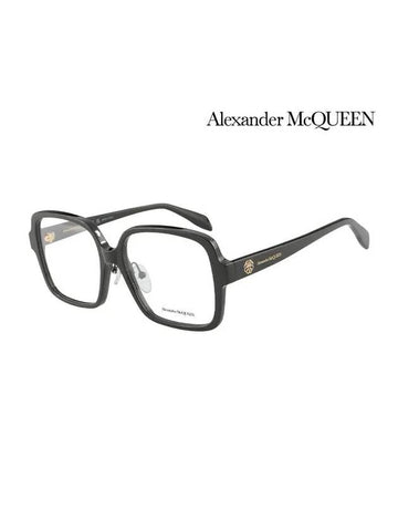 Eyewear Square Acetate Eyeglasses Black - ALEXANDER MCQUEEN - BALAAN 1