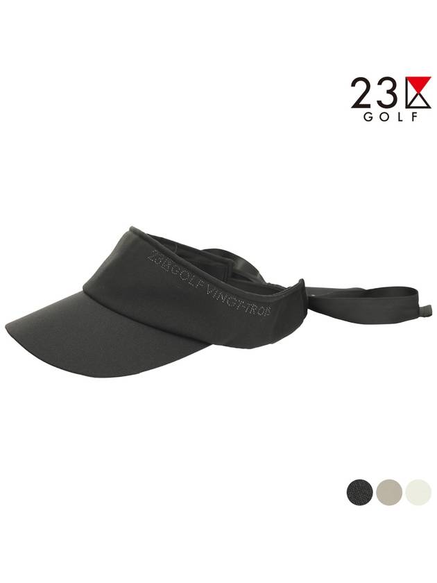 Golf Women Ribbon Sun Visor Hat - 23KU - BALAAN 3