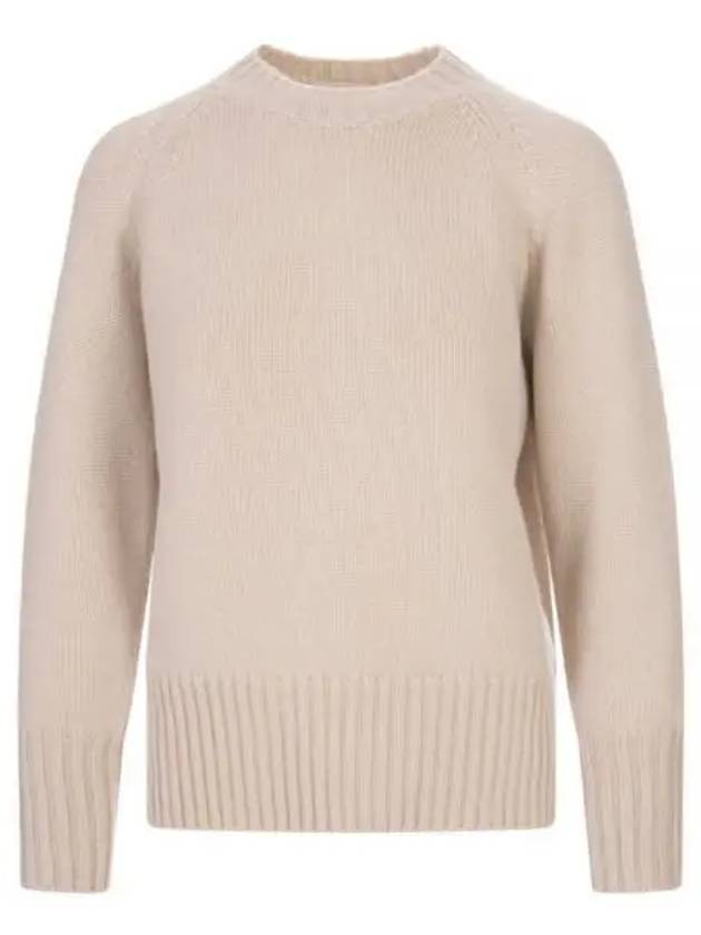 ARG PERSIA BICOLOR SWEATER NATURALEGREY 5UI07085B 18 Cashmere Round Neck Knit - FEDELI - BALAAN 1