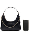 Wilma Medium Shoulder Bag Black - MICHAEL KORS - BALAAN 7