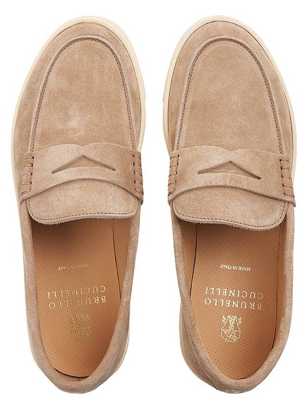 Wade Penny Loafer Beige - BRUNELLO CUCINELLI - BALAAN 7