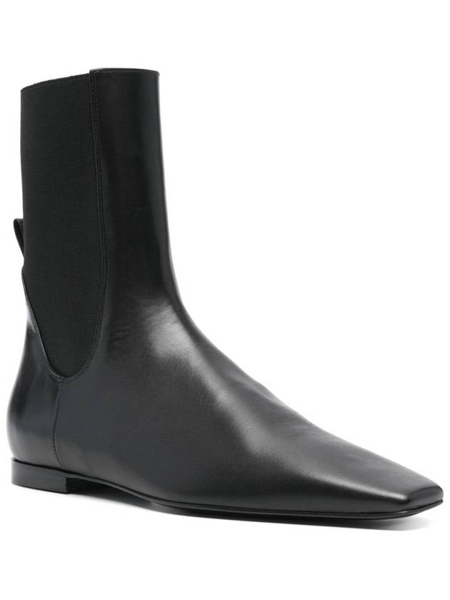 TOTEME Leather Chelsea Boots Shoes - TOTEME - BALAAN 4