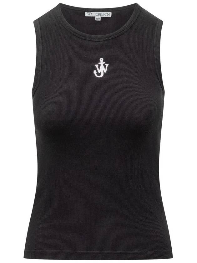 JW Anderson Anchor Embroid Tank Top - JW ANDERSON - BALAAN 1