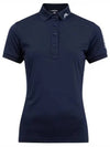 Women's Tour Tech Golf Polo Navy - J.LINDEBERG - BALAAN 2