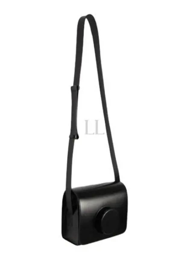 Women's Vegetable Tanned Leather Camera Cross Bag Black - LEMAIRE - BALAAN 2