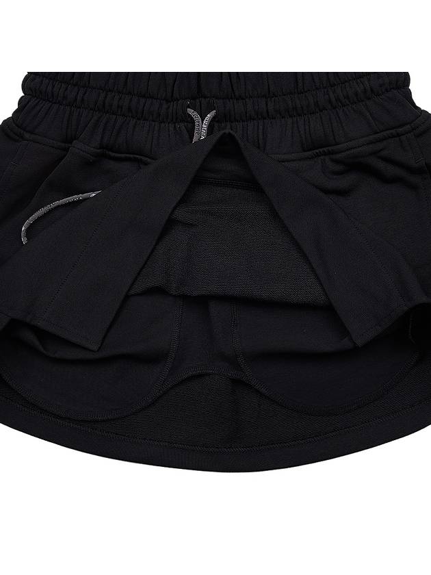 Logo A-Line Skirt Black - VIVIENNE WESTWOOD - BALAAN 8