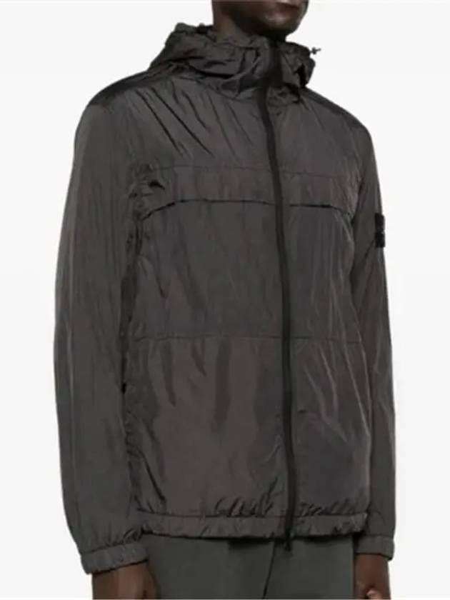 Garment Dyed Crinkle Reps R-Nylon Jacket Grey - STONE ISLAND - BALAAN 3