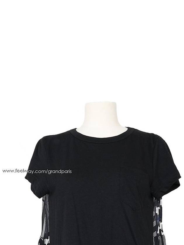 women short sleeve t shirt - SACAI - BALAAN 2