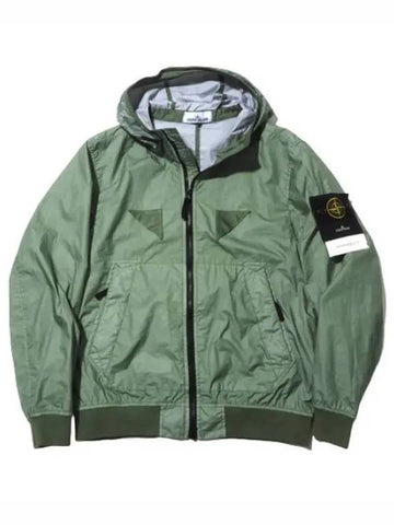 Membrana badge hooded jacket - STONE ISLAND - BALAAN 1