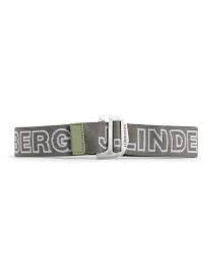 Lennon Webbing Logo Belt Oil Green - J.LINDEBERG - BALAAN 2