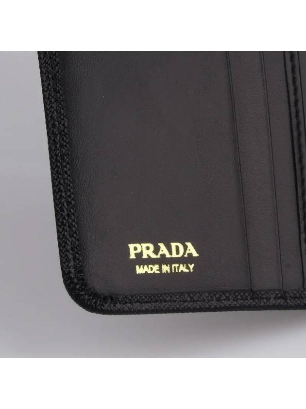 Wallet 1ML0182DYG F0002 BLACK - PRADA - BALAAN 4