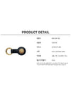 Medusa Airtag Key Holder Black - VERSACE - BALAAN 6