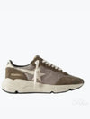 Running Sole Mesh Low Top Sneakers Olive Green - GOLDEN GOOSE - BALAAN 2