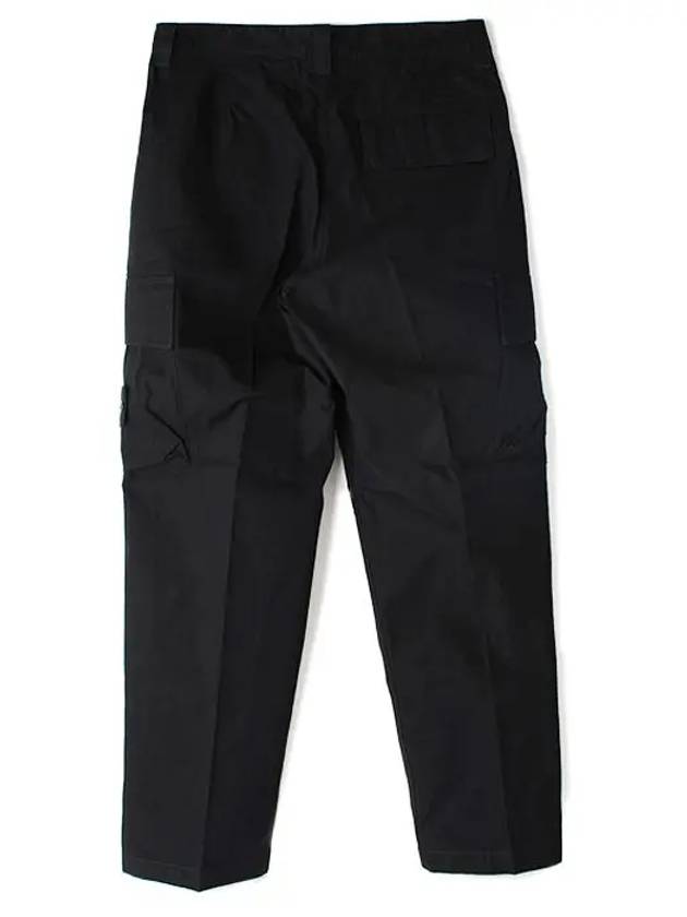 Compass Badge Straight Pants Black - STONE ISLAND - BALAAN 3