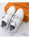 LV Trainer Leather Low Top Sneakers White - LOUIS VUITTON - BALAAN 2