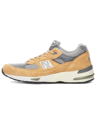 991 Low Top Sneakers Grey Tan - NEW BALANCE - BALAAN 2