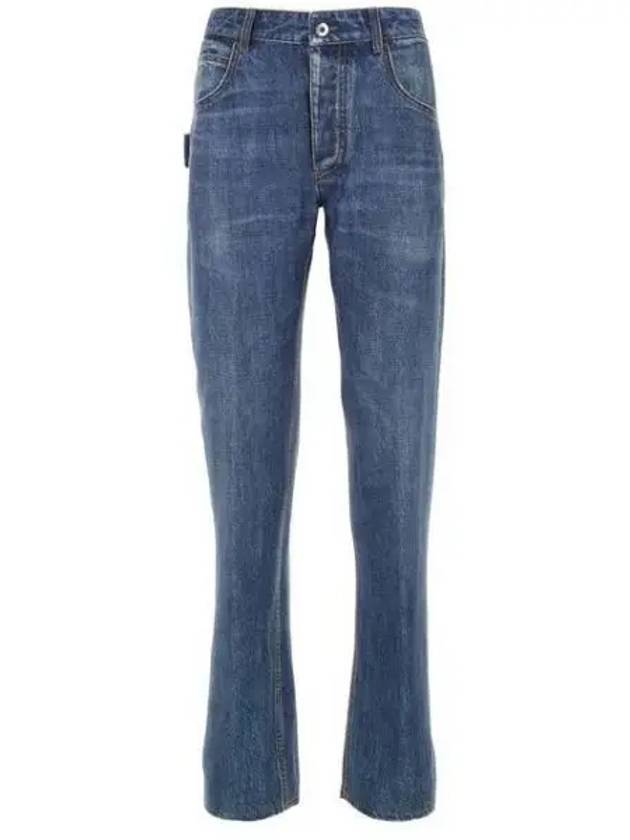 Straight Denim Jeans Blue - BOTTEGA VENETA - BALAAN 2