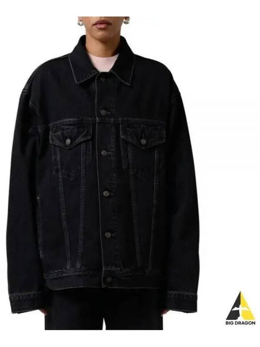 Denim Jacket Black - ACNE STUDIOS - BALAAN 2