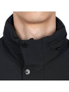 Logo Light Soft Shell Jacket Black - STONE ISLAND - BALAAN 8