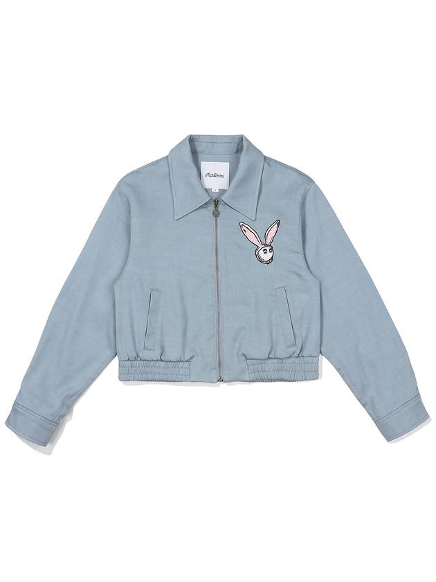 Rabbit bucket jacket SKY BLUE WOMAN - MALBON GOLF - BALAAN 1