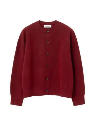 Milo Archive Crop Move Cardigan Red - MILLO ARCHIVE - BALAAN 1