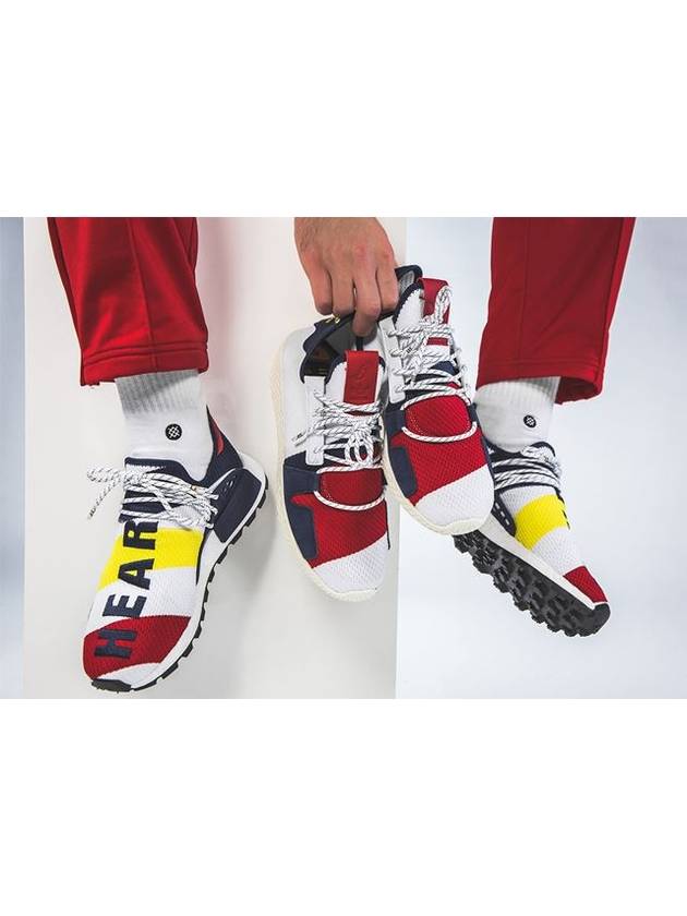 01-BB9549-Original-Pharrell-BBC Tennis Hue V2-White Red Blue - ADIDAS - BALAAN 2