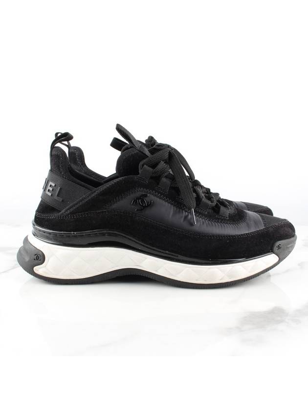 mixed fiber sneakers - CHANEL - BALAAN 5