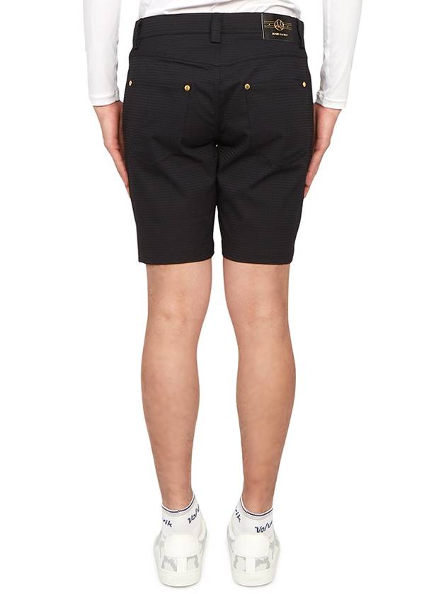 Golf Wear Men s Shorts MLM 3B AT15 BLACK - MARK & LONA - BALAAN 5