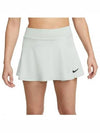 Women's Court Dry Fit Victory Tennis Pleats Skirt Grey - NIKE - BALAAN 2