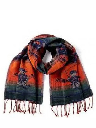 Bare Wool Scarf Multi 1236706 - POLO RALPH LAUREN - BALAAN 1