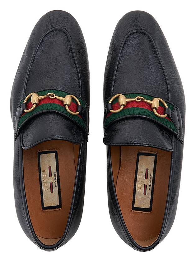 Men's Horsebit Loafers Black - GUCCI - BALAAN 7