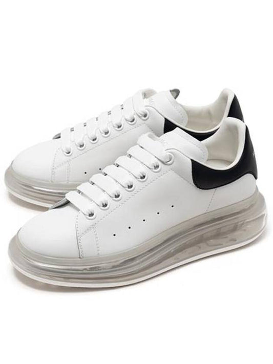 Air Oversole Low Top Sneakers Black White - ALEXANDER MCQUEEN - BALAAN 2