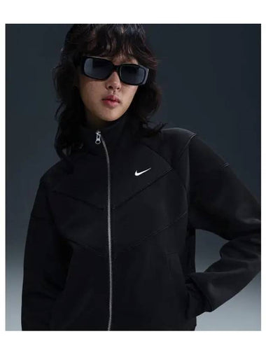 Sportswear Wind Runner Knit Track Jacket Black - NIKE - BALAAN 1