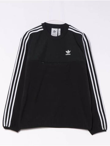 Polar Crew Neck Sweatshirt Black - ADIDAS - BALAAN 1