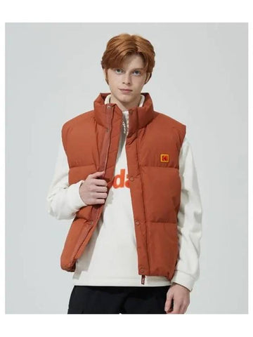 KODAK Essential Stainless Steel Duck Down Vest ORANGE - KODO - BALAAN 1