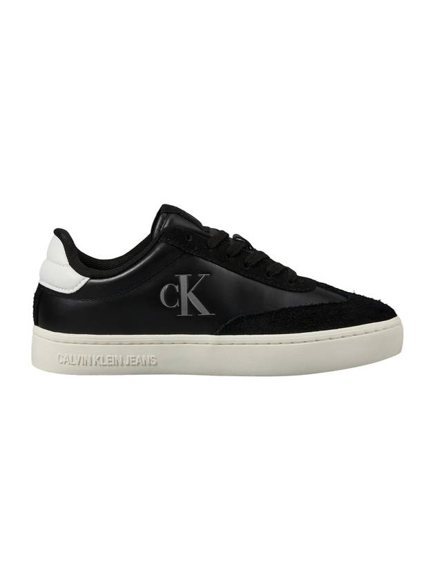 Jeans Roma MS Low Top Sneakers Black - CALVIN KLEIN - BALAAN 1