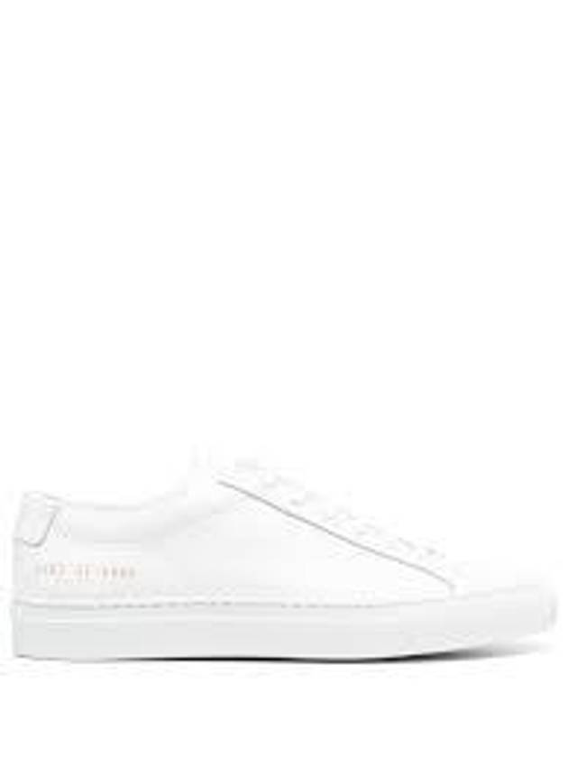 Retro Classic Low Top Sneakers Silver White - COMMON PROJECTS - BALAAN 2