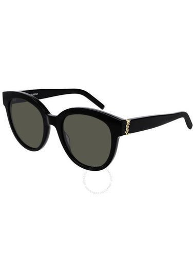 Saint Laurent Grey Round Ladies Sunglasses SL M29 003 52 - SAINT LAURENT - BALAAN 1