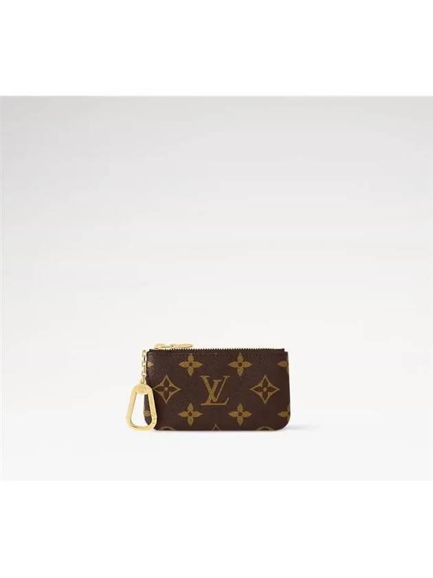 Monogram Key Pouch Brown - LOUIS VUITTON - BALAAN 2