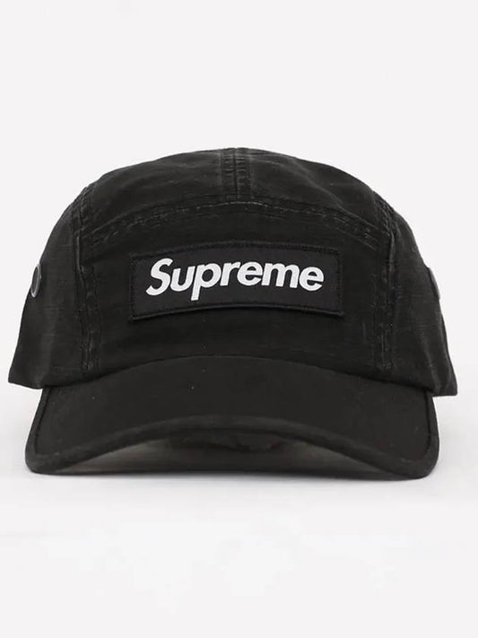 SS23H77 BLACK Military Camp Cap - SUPREME - BALAAN 2