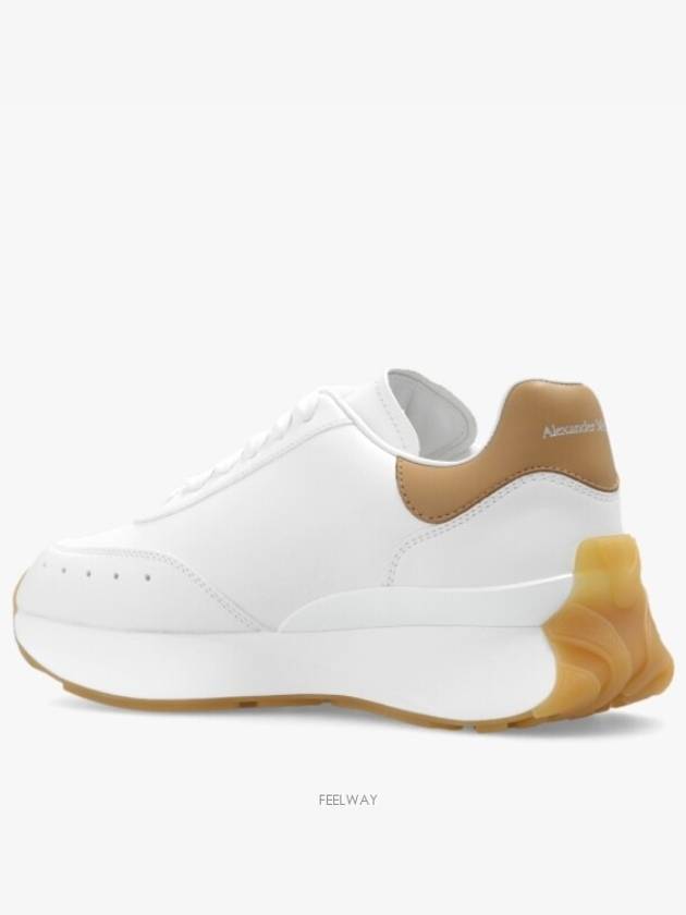 Sprint Runner Low Top Sneakers White - ALEXANDER MCQUEEN - BALAAN 6