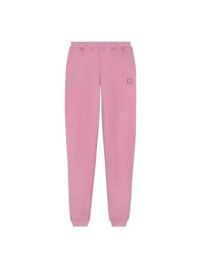 Bold Foxhead Patch Regular Jogger Track Pants Pink - MAISON KITSUNE - BALAAN 2