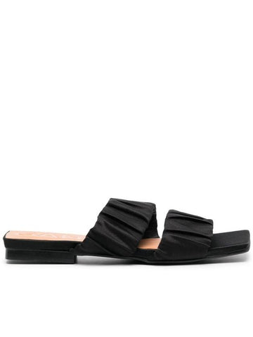 Smock Flat Sandals - GANNI - BALAAN 1