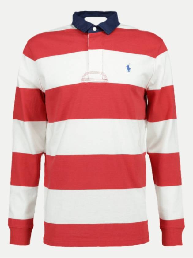 Classic fit striped rugby t-shirt 710926275003 - POLO RALPH LAUREN - BALAAN 1