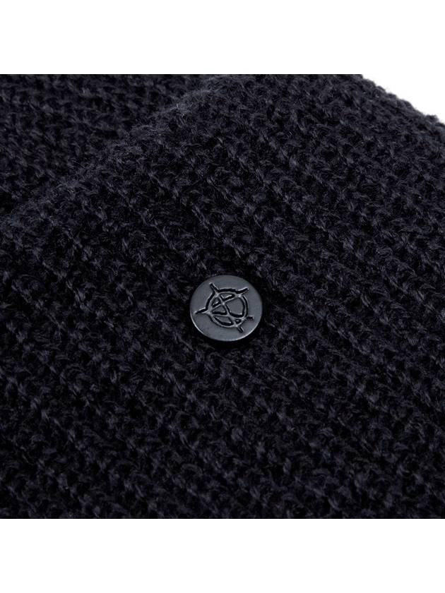 NINE BBD Signature Custom Long Beanie Black - BLACKBLOND - BALAAN 3