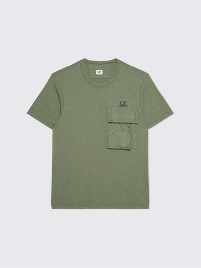 20 1 Jersey Pocket T Shirt 16CMTS182A 005697G 649 Jersey Pocket T-Shirt - CP COMPANY - BALAAN 2