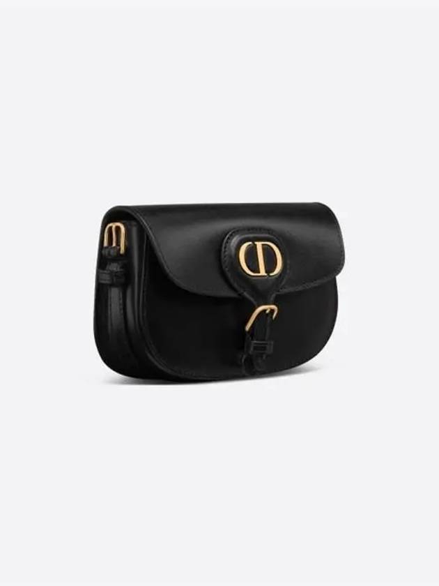 Bobby Small Leather Cross Bag Black - DIOR - BALAAN 3