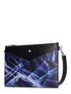 Logo detail GLACIER pouch clutch bag - MONTBLANC - BALAAN 2